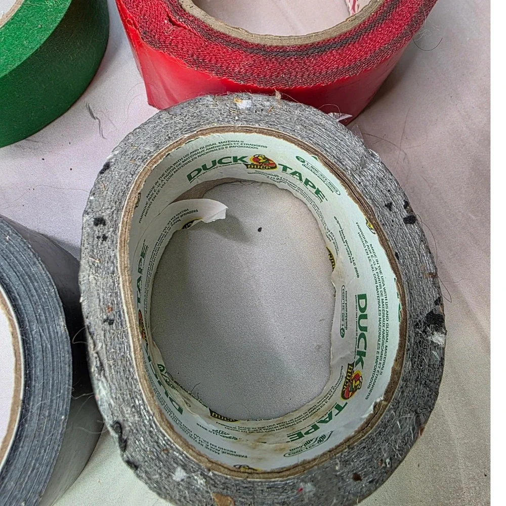 Duct Gaffers Tape Rolls‎ 3M Duck Shurtape Scapa Lot of 7 Assorted S2